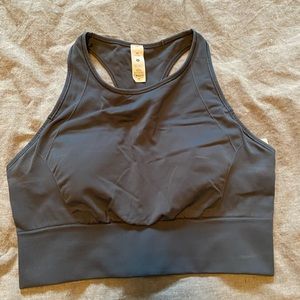 Lululemon Ebb to Train Bra - Iron Blue Size 10